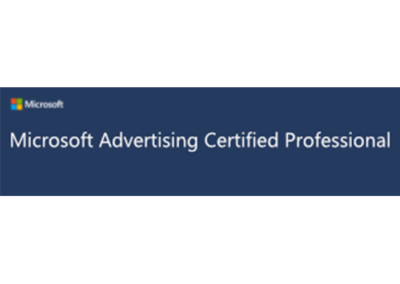 microsoft advertising certified professional